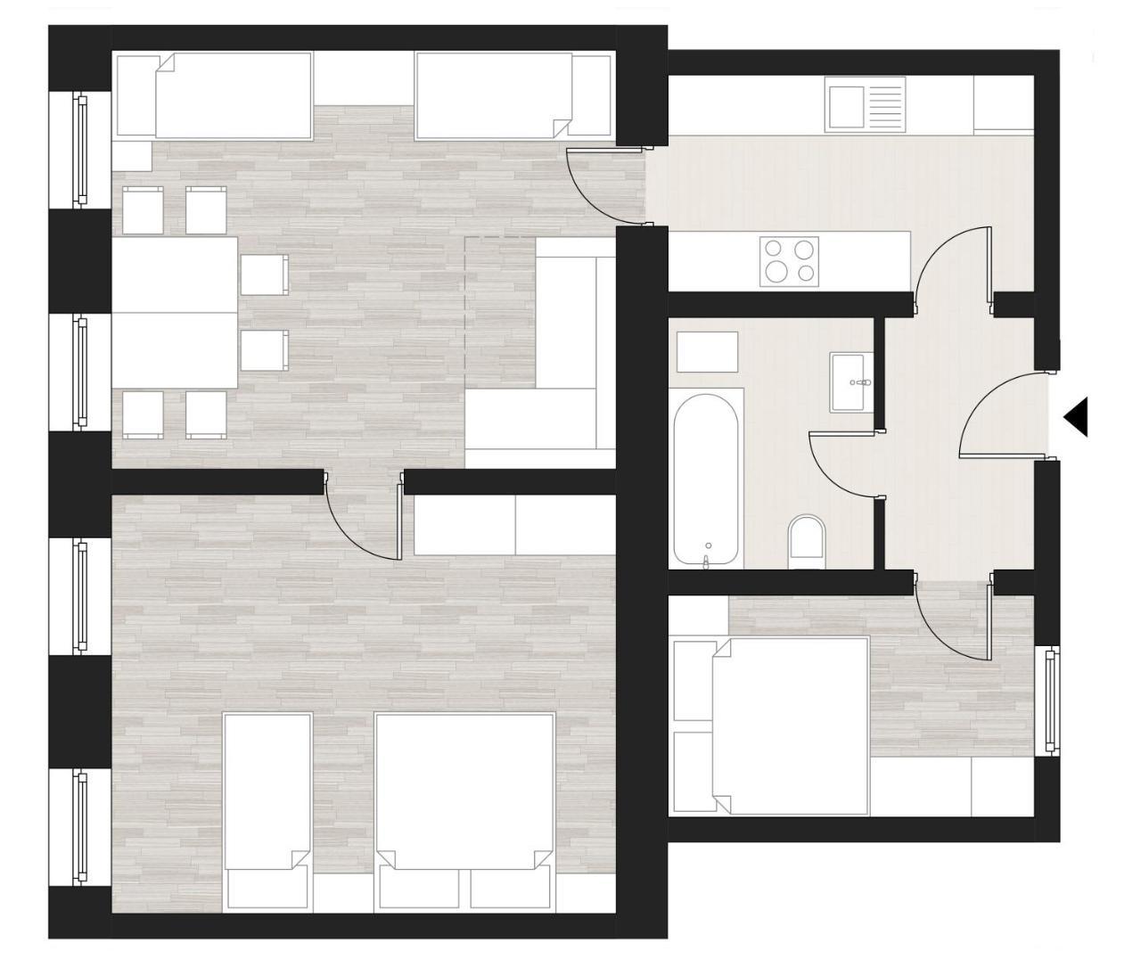 Betariel'Com Hauptbahnhof Apartment Vienna Exterior photo